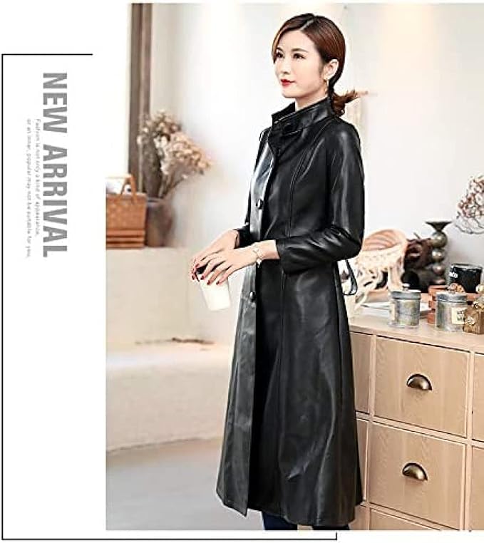 Amazon | [Vic Gray] ロングコート レディース ロング丈 レザー